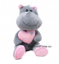 Hippo with a heart